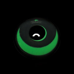 Halloween Moon Star Green Colored Contact Lenses