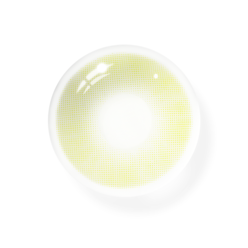 Polar Light Gelbgrün Farbige Kontaktlinsen 