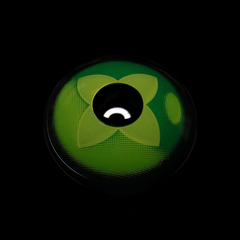 Cosplay Genshin Impact Clover groen gekleurde contactlenzen