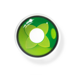 Cosplay Genshin Impact Clover groen gekleurde contactlenzen