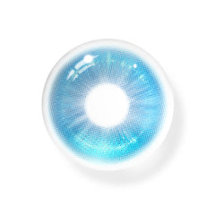 Vlinder Gem Blue Colored Contact Lenses