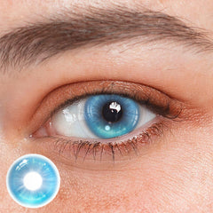 Vlinder Gem Blue Colored Contact Lenses