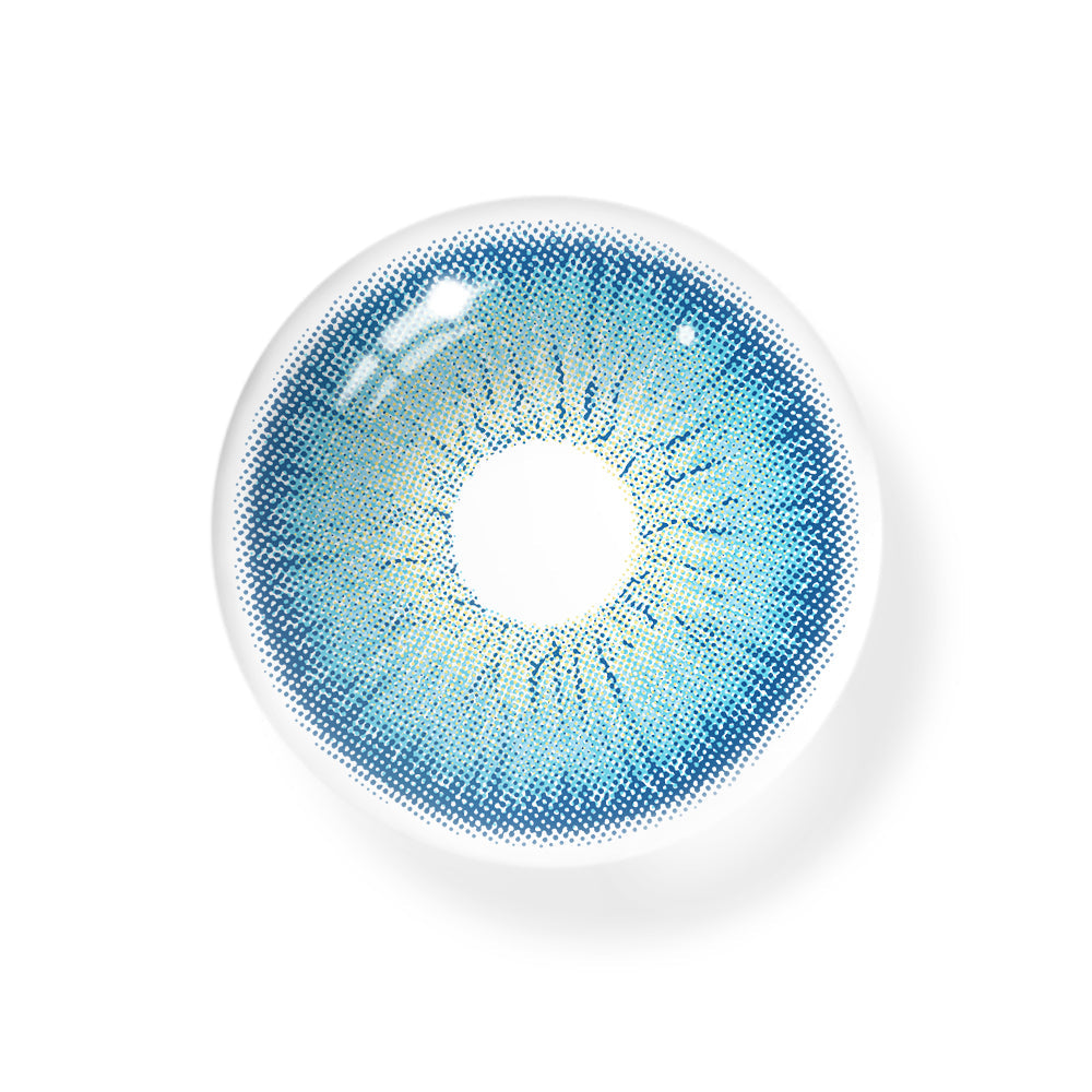 Kolorowe soczewki kontaktowe Eris Blue