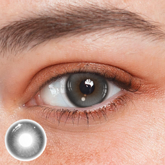 Stormy Gray Colored Contact Lenses