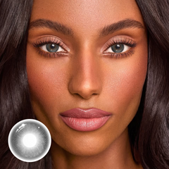 Stormy Gray Colored Contact Lenses