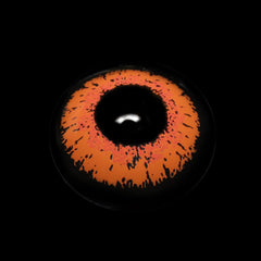 Cosplay Queen Orange Brown Colored Contact Lenses