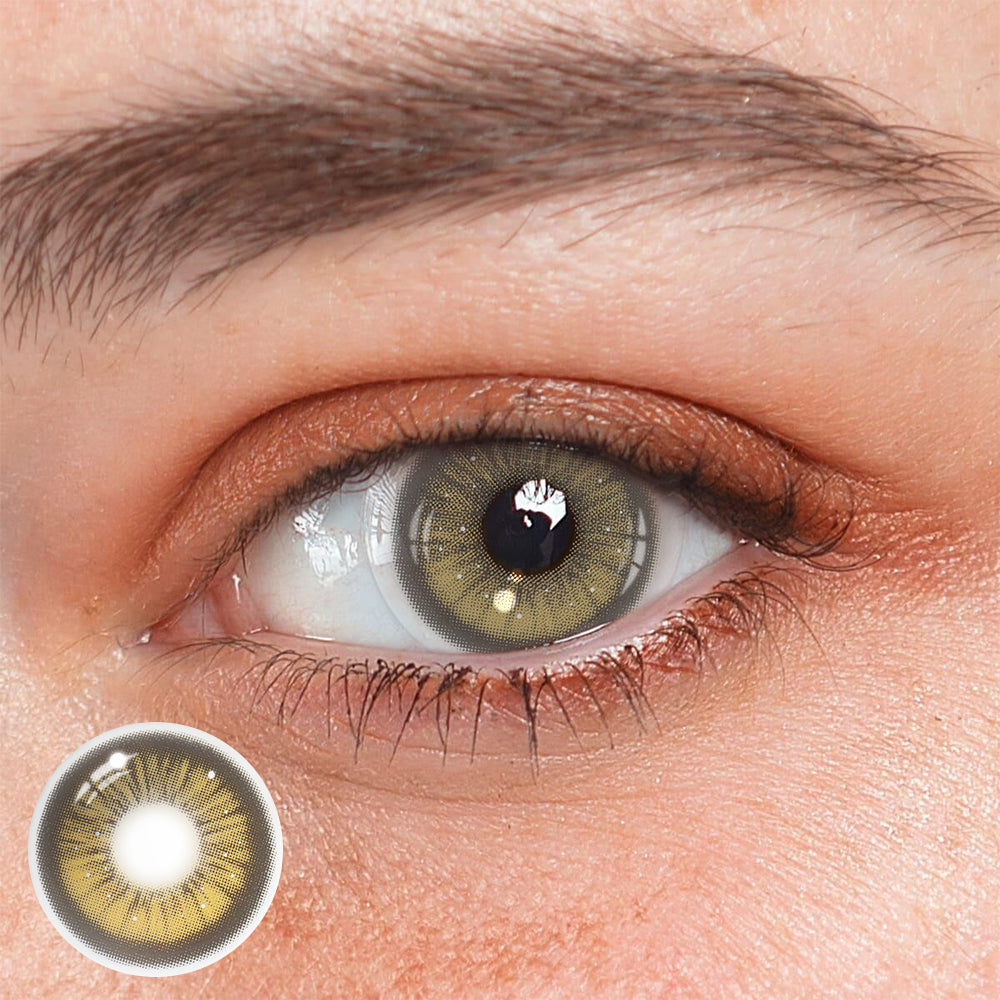 Sapir Brown Colored Contact Lenses
