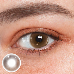 Yara Flowing Coffee Brown Coloured Contact Lenses