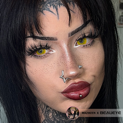 Halloween Yellowout Colored Contact Lenses