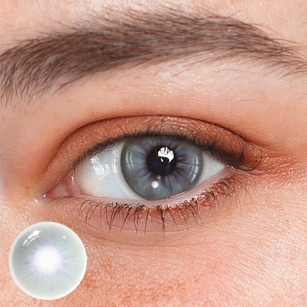 Cassia Light Gray Colored Contact Lenses