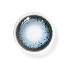 Cinnabar Blue Colored Contact Lenses