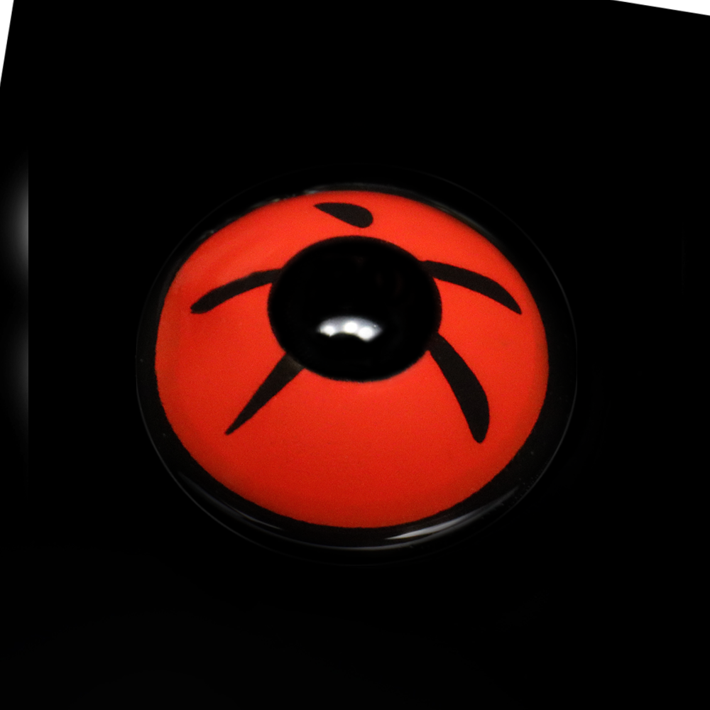 Cosplay Naruto Madara Red Colorated Lenses