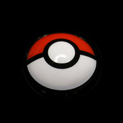 Cosplay pokeball lenti a contatto color rosso pieno