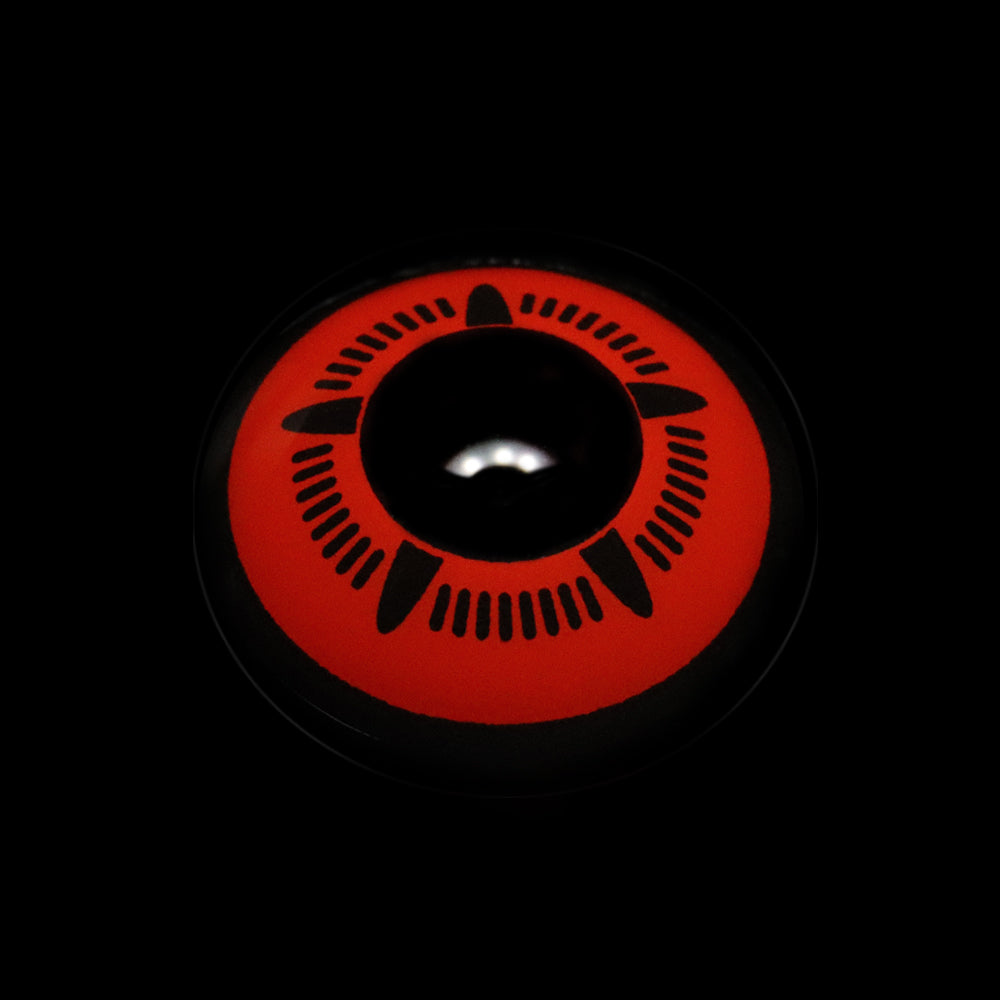 Cosplay Naruto Obito Lenti di contatto color rosso