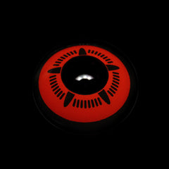 Cosplay Naruto Obito Lenti di contatto color rosso