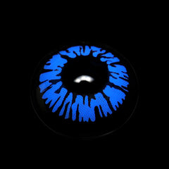 Cosplay Cyberpunk Blue Colored Contact Lenses