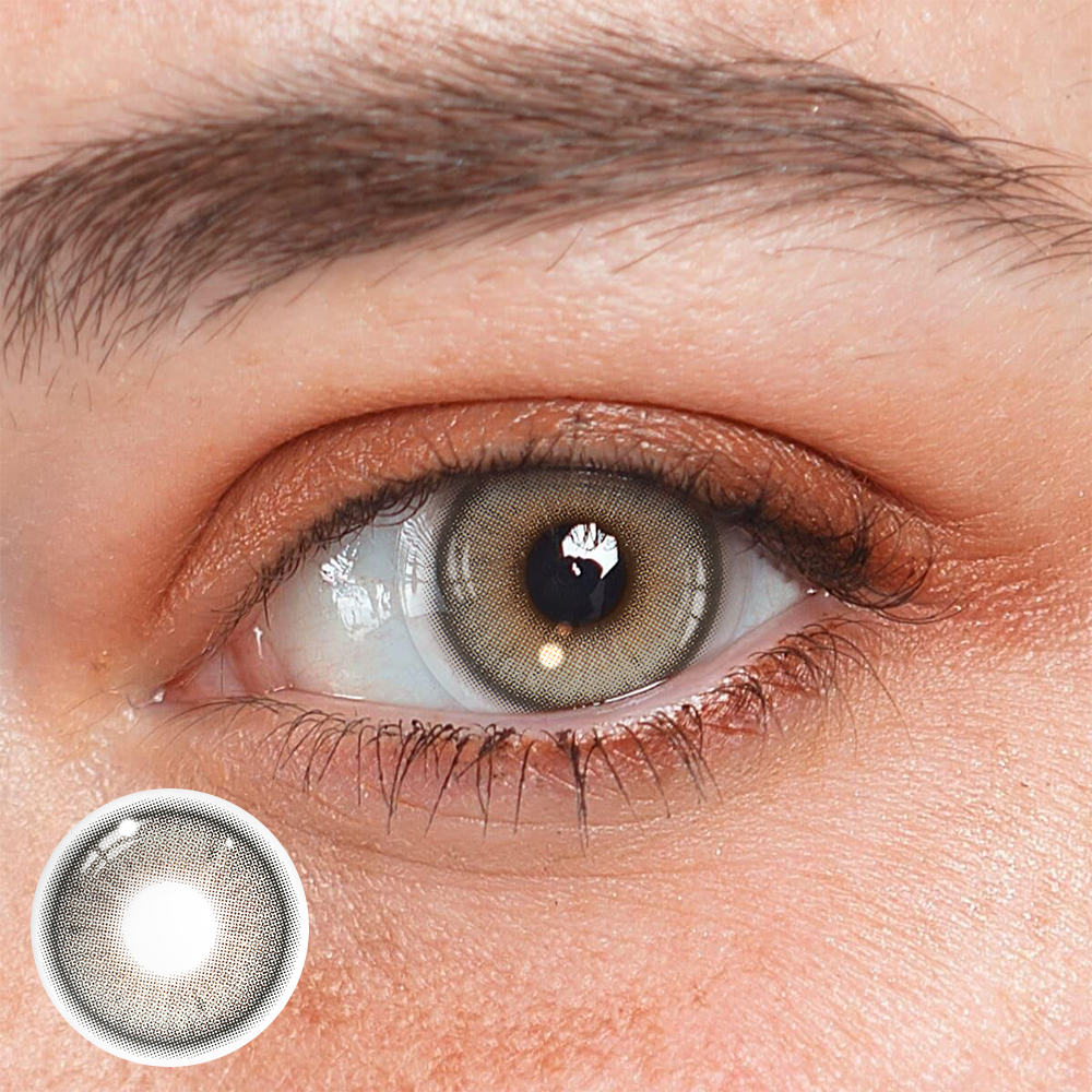 Cynthia ongelooflijke grijs gekleurde contactlenzen