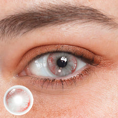 Cosplay Hunger Red Colored Contact Lenses