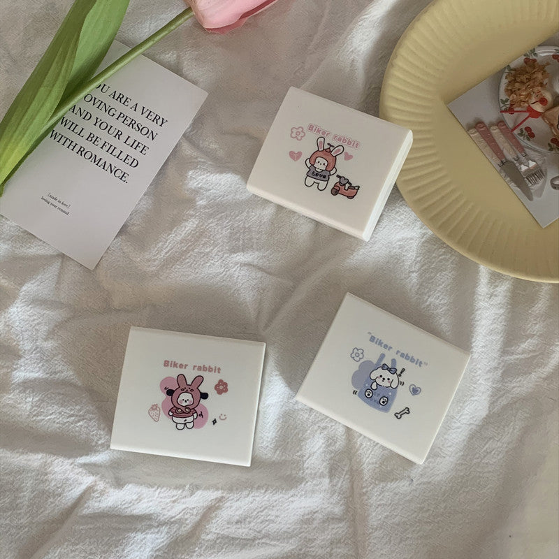 Ins Creative Niche Niedlicher Kaninchen-Kontaktlinsenbehälter 