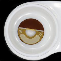 Lentilles de contact couleur café Cosplay Agatsuma Zenitsu 