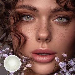 Gimlet Milk Grey Colored Contact Lenses