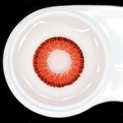 Lentilles de contact rouges pour cosplay indiens 