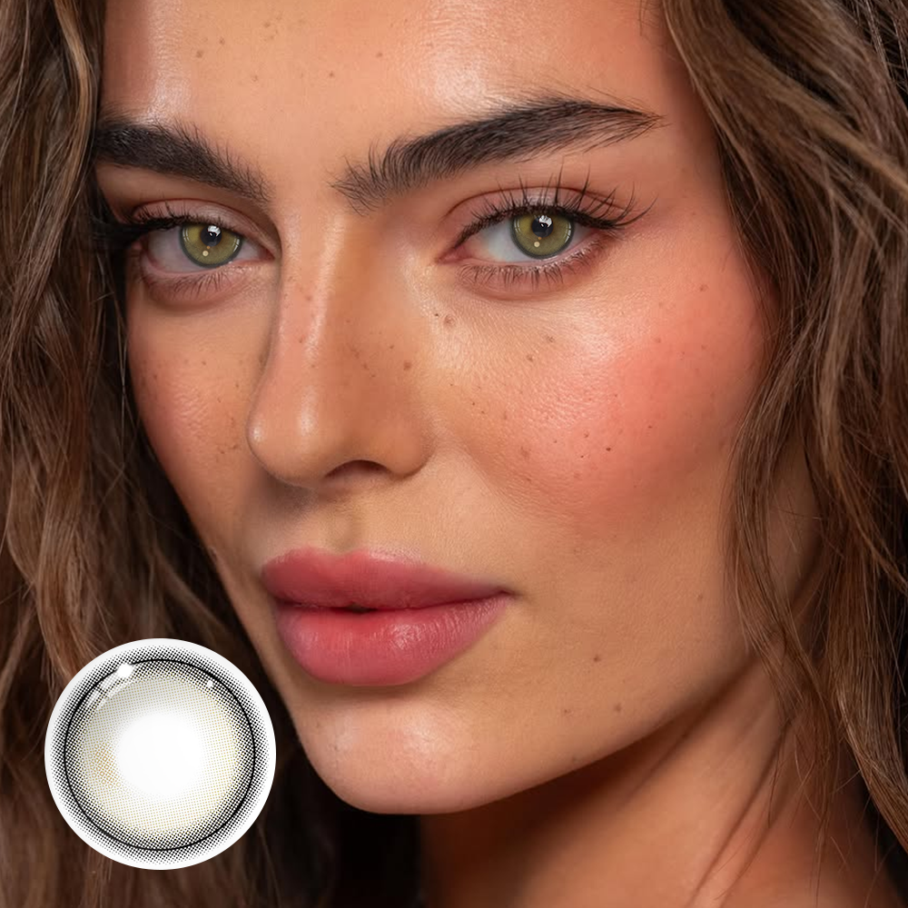 Linette rockstar bruin gekleurde contactlenzen
