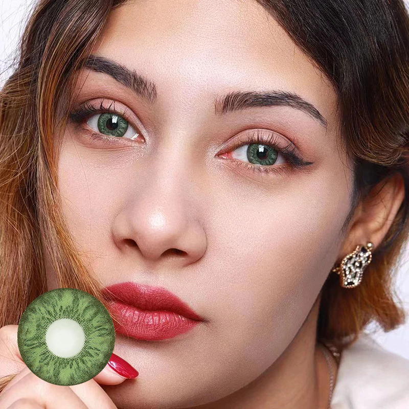 Cocktail Julep Mint Colored Contact Lenses