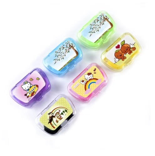 Cartoon Mini Colored Contact Lens Case