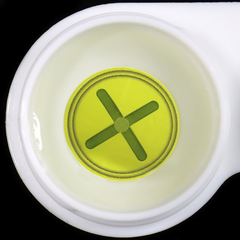 Halloween ButtonEyeGreen Colored Contact Lenses