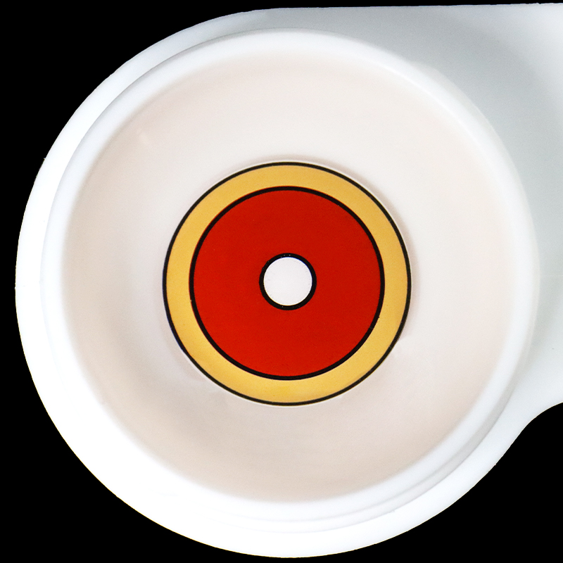 Cosplay RengokuKyoujurou Red Colored Contact Lenses