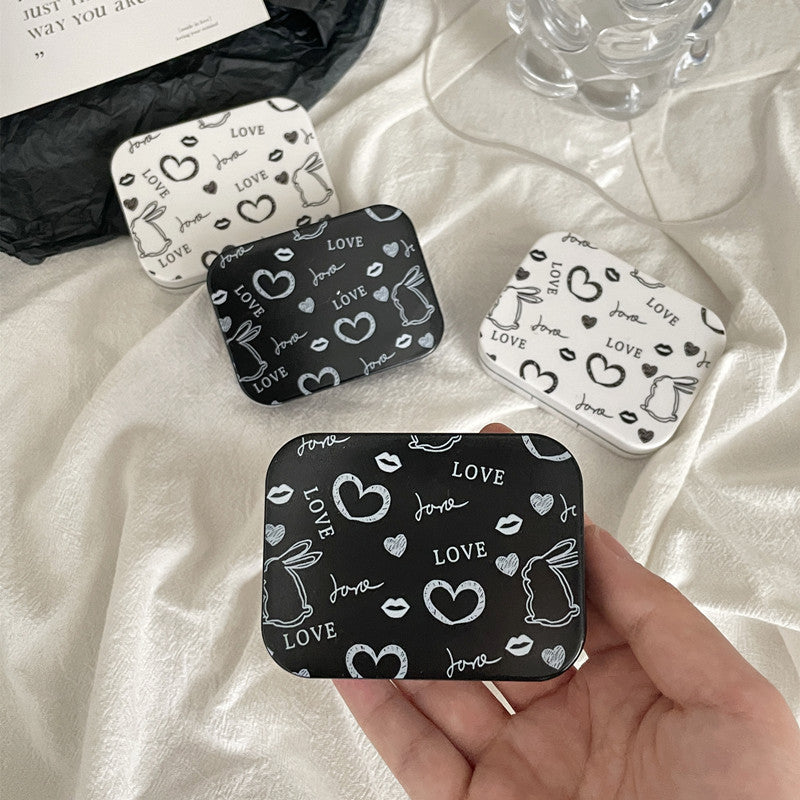 Love Rabbit Colored Contact Lens Case