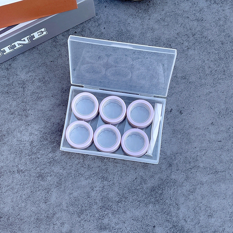 Étui à lentilles de contact colorées de style simple INS 