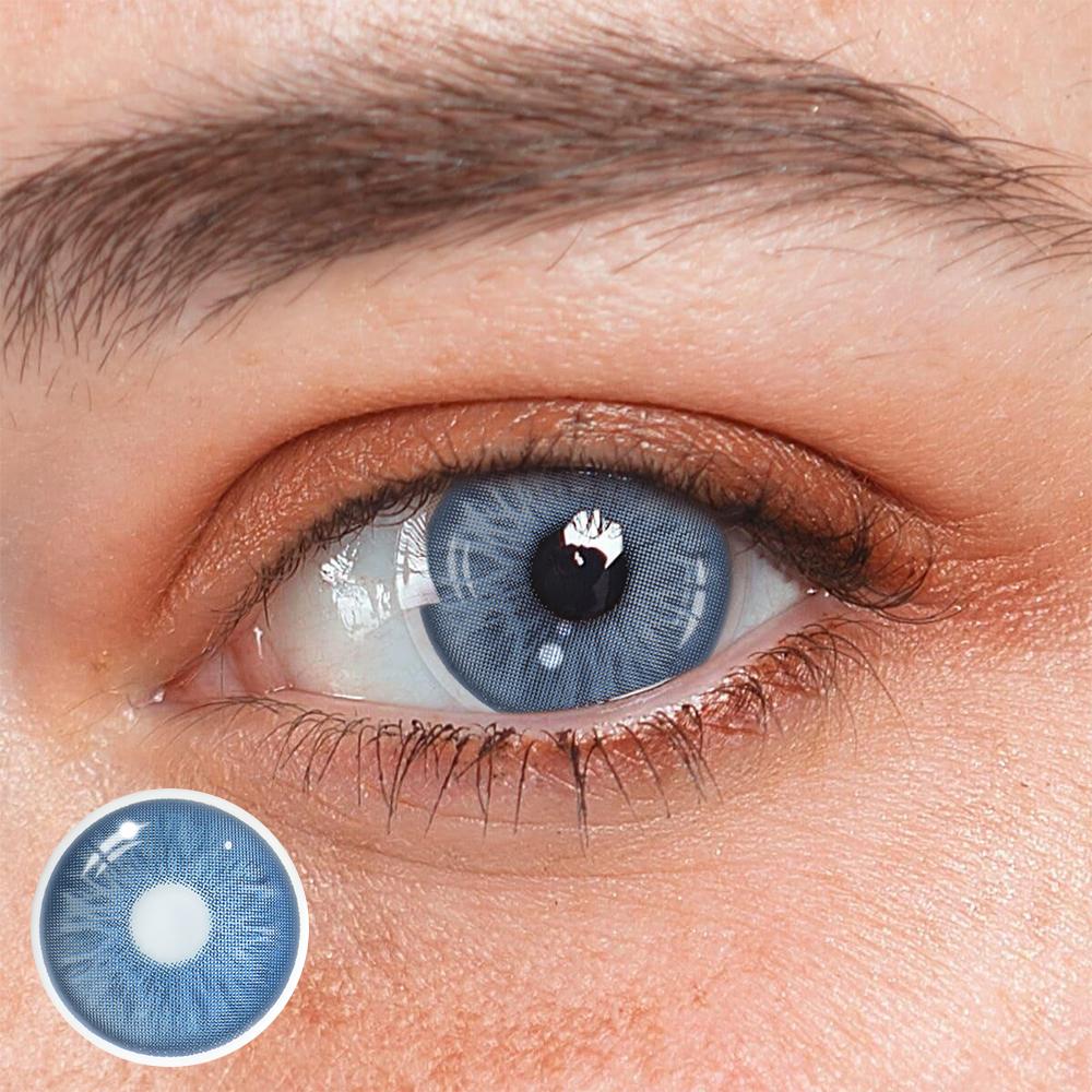 Błękitne soczewki kontaktowe Mars Blue