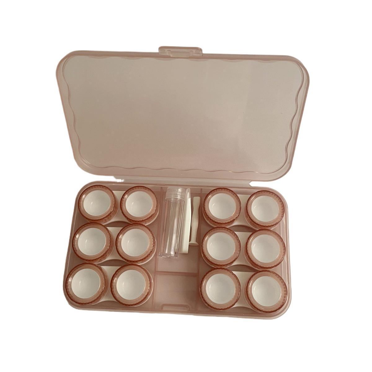 Ins Retro Koude Stijl Gekleurde Contactlenshouder