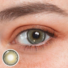 Cynthia grijs gekleurde contactlenzen