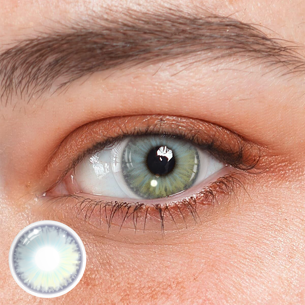 Helmi Ash Blue Colored Contact Lenses