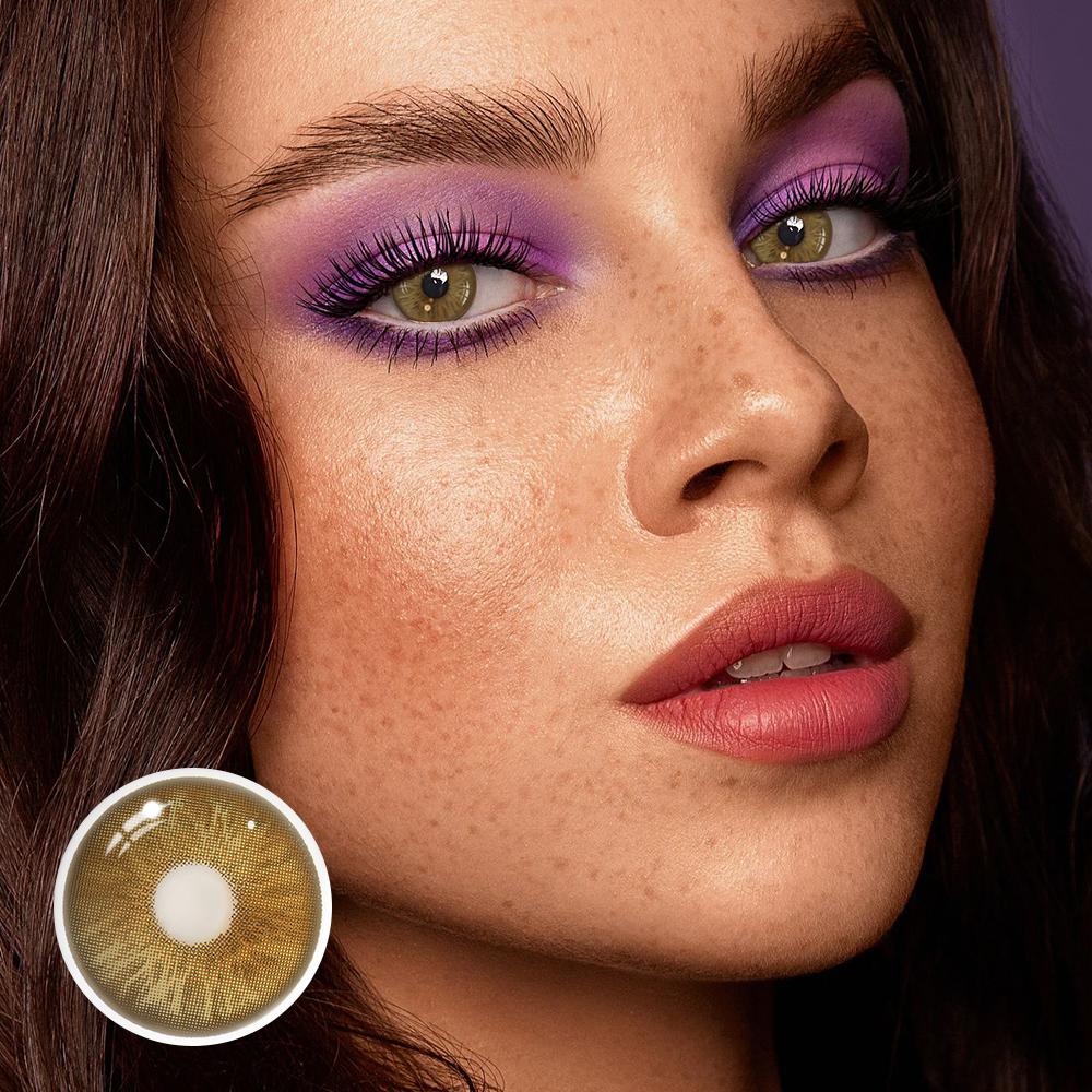 Mars bruin gekleurde contactlenzen