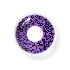 Cosplay Leopard Purpurfarbene Kontaktlinsen