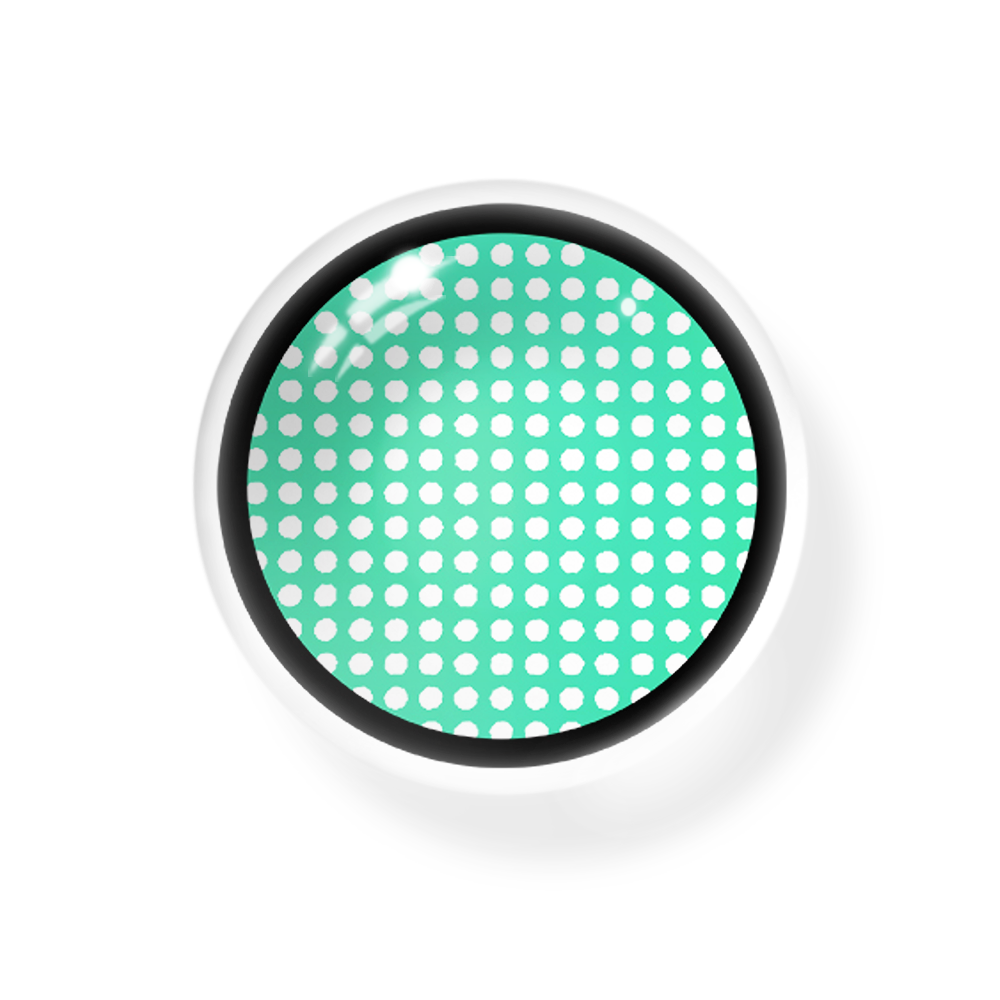 Cosplay Mesh Green Coloded Lenses a contatto