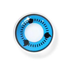 Cosplay Naruto Sharingan Blue Coloded Lenti a contatto
